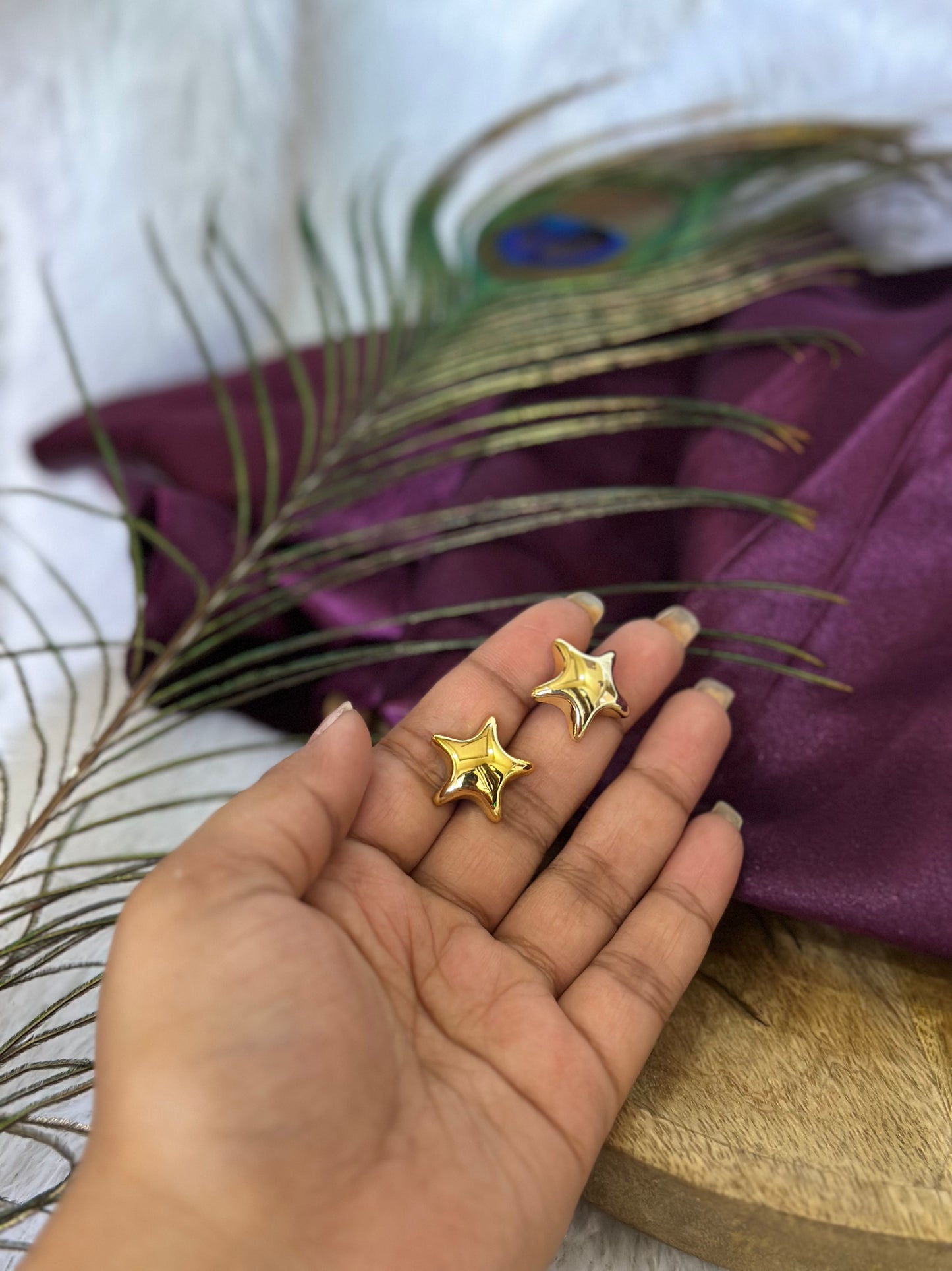 Golden Essential Earrings Set Korean Earrings