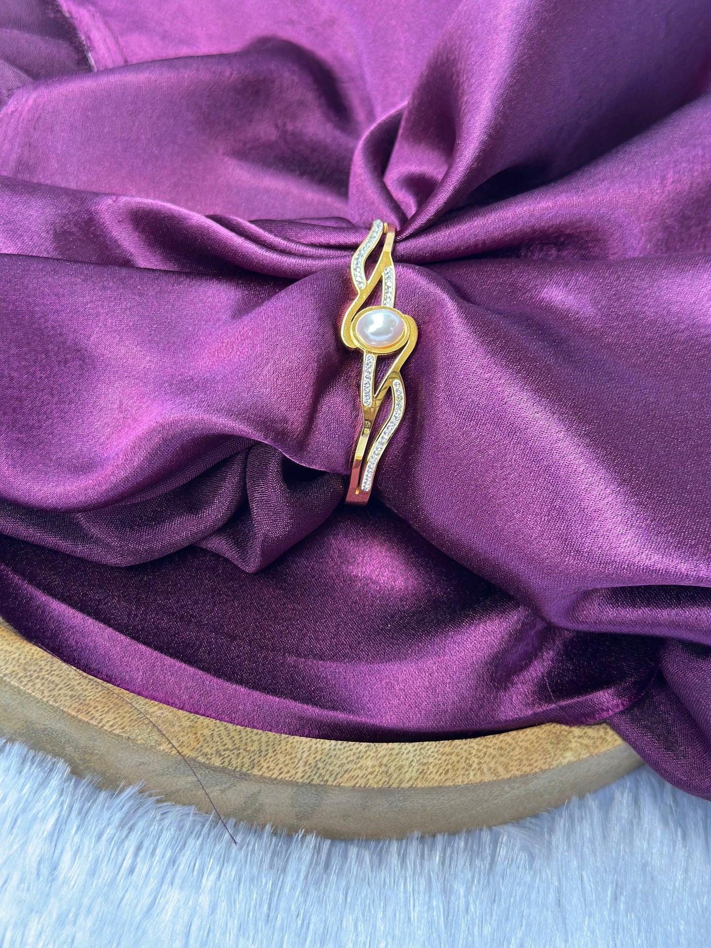 Golden Pearl Anti-Tarnish Bracelet