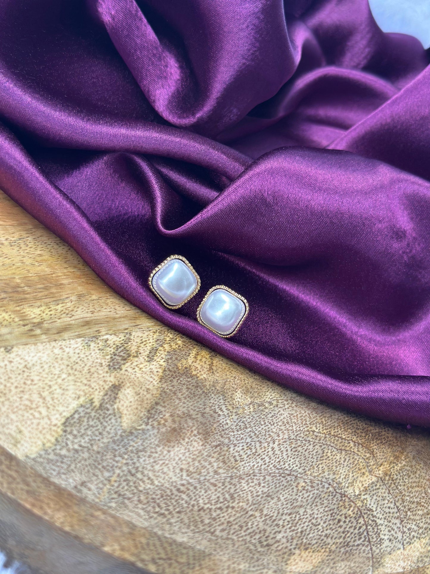 Pearl Stud Earrings