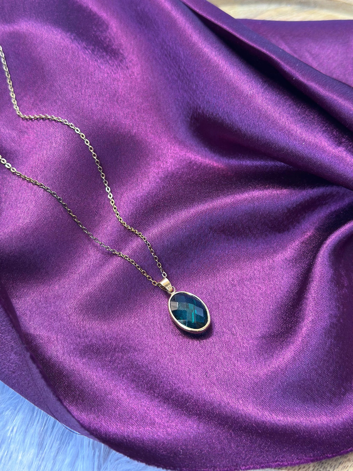 Midnight Elegance Onyx Pendant