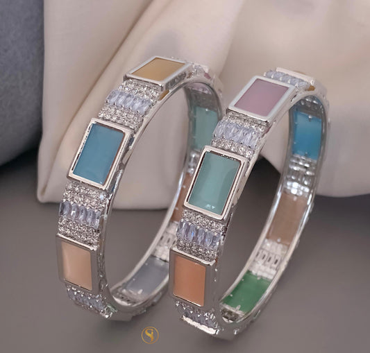 Elegant AD Diamond Bangles